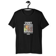 Load image into Gallery viewer, Spanky Goes to Jail unisex staple eco t-shirt