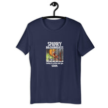 Load image into Gallery viewer, Spanky Goes to Jail unisex staple eco t-shirt