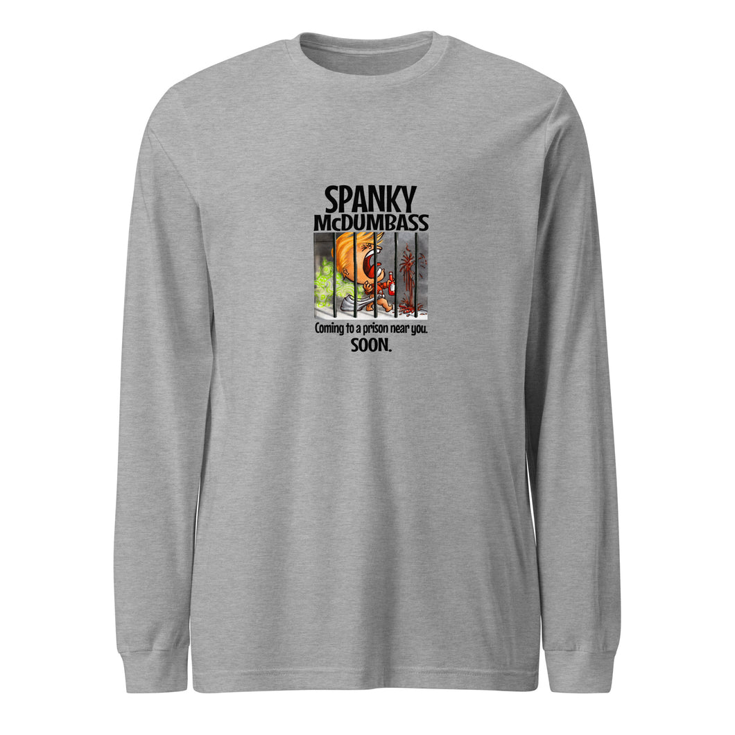 Spanky Goes to Jail Unisex Long Sleeve Tee