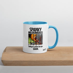 Spanky Goes to Jail mug