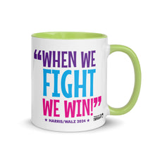 Load image into Gallery viewer, Fight/Win mug
