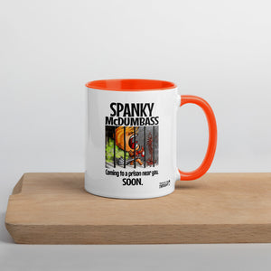 Spanky Goes to Jail mug