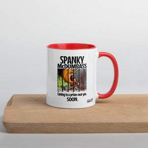 Spanky Goes to Jail mug