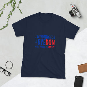 BDD Vote #Byedon Short-Sleeve Unisex T-Shirt